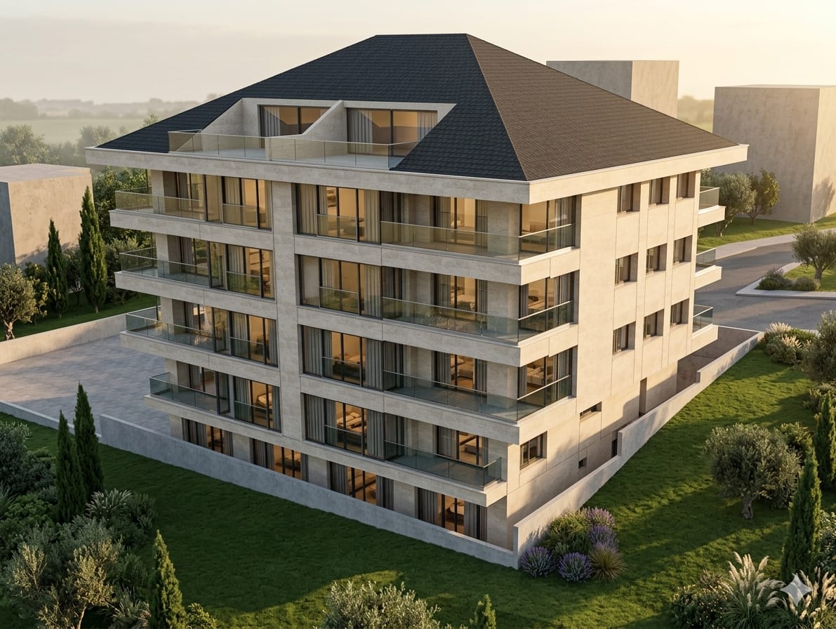 Emirgan Koru Köşk — proje bitmiş hali (render)